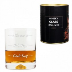 Szklanka do whisky Who cares